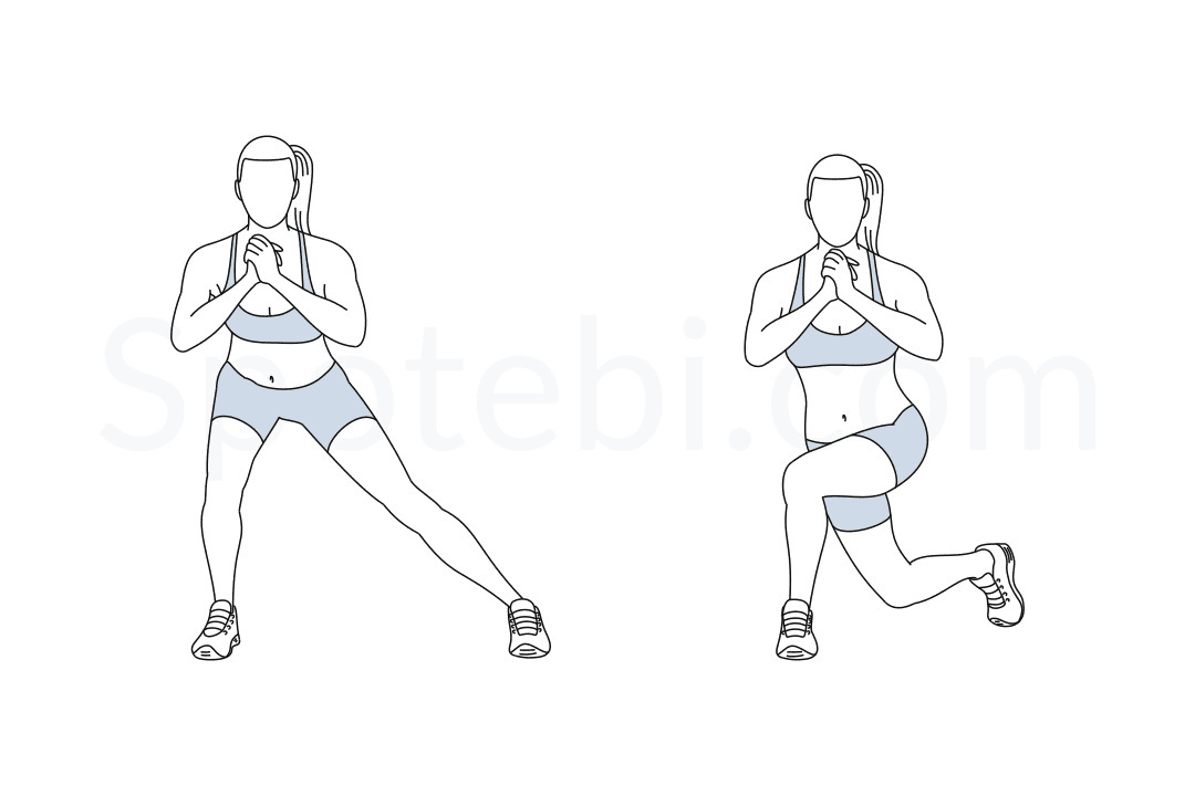 Curtsey lunge