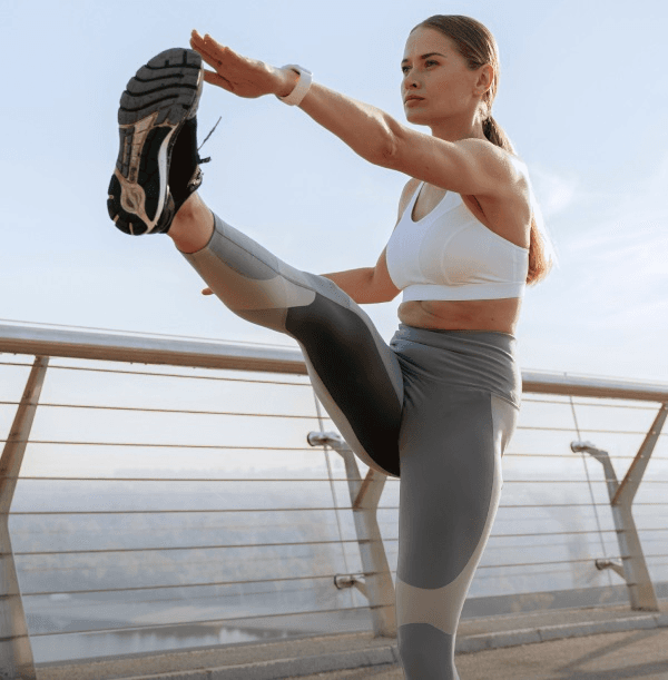Cross leg swings
