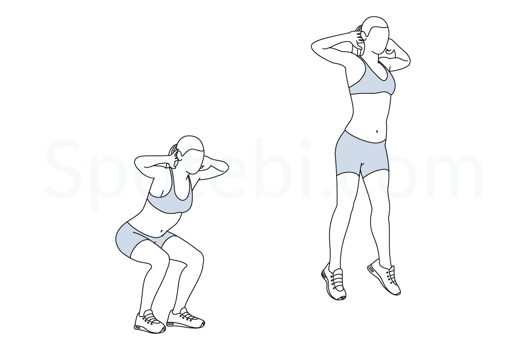 Squat jumps