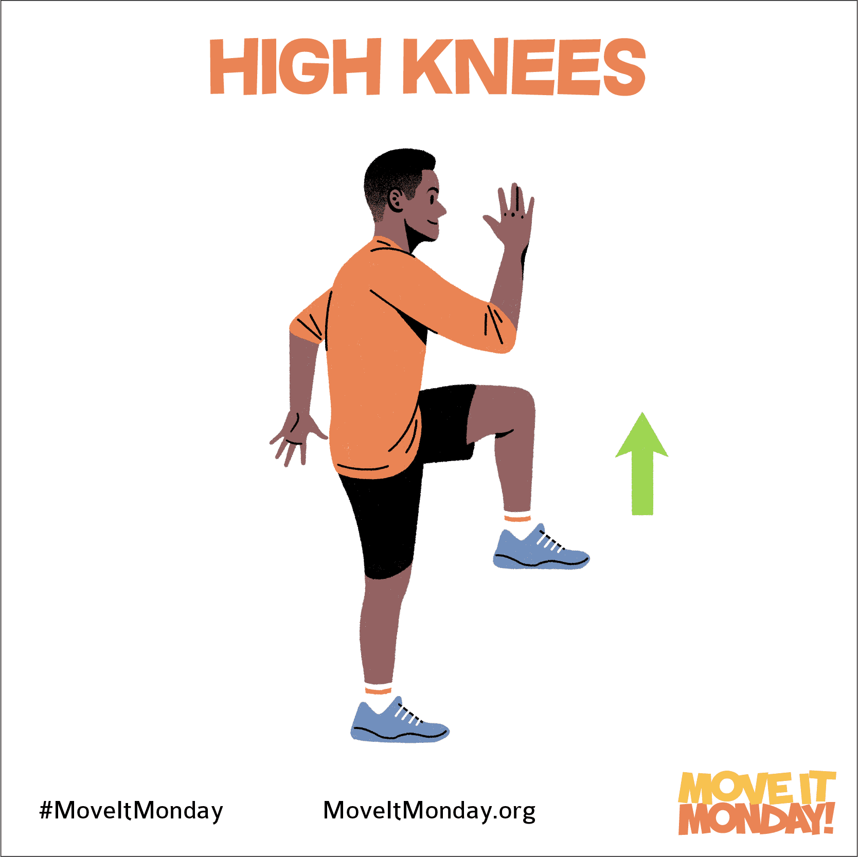 High knees